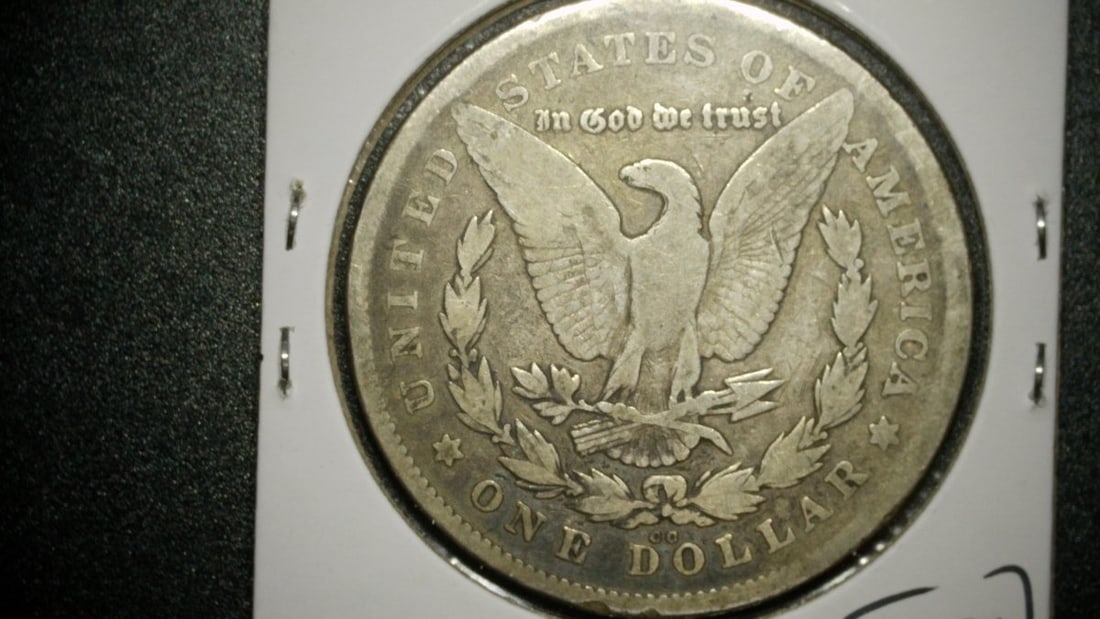 1878-CC Morgan Silver Dollar Fine by George T. Morgan - Carson City Mint Coin - 2
