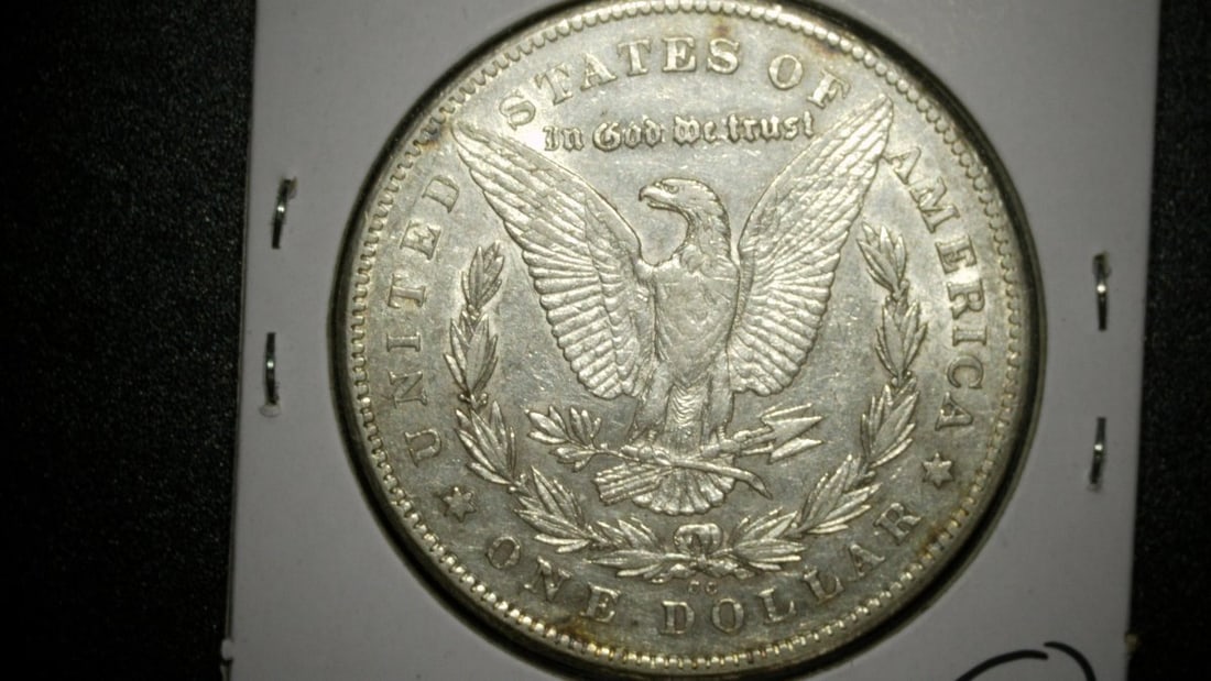 1878-CC Morgan Silver Dollar AU Grade, Key Date Coin - Stunning Collectible - 2