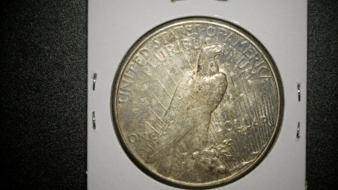 Lot of 1922 Peace Silver Dollars Unc & Fine Coins by Anthony de Francisci - 4