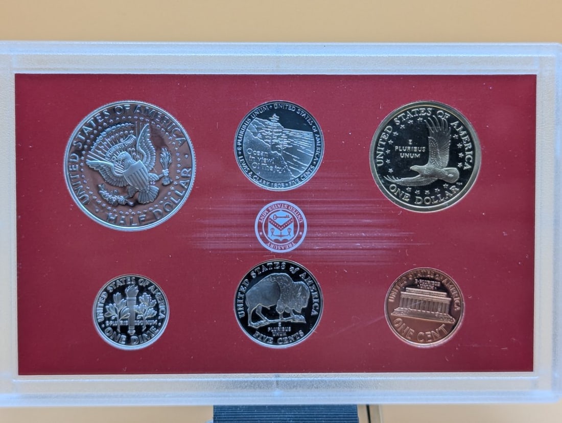 2005 United States Mint Silver Proof Set - Excellent Condition with COA - 5