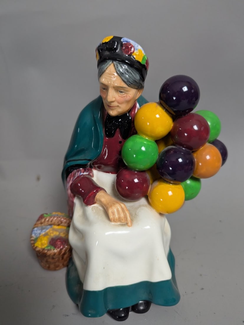 Royal Doulton Character Figurines Collection Street Vendors Nostalgic English Life - 6