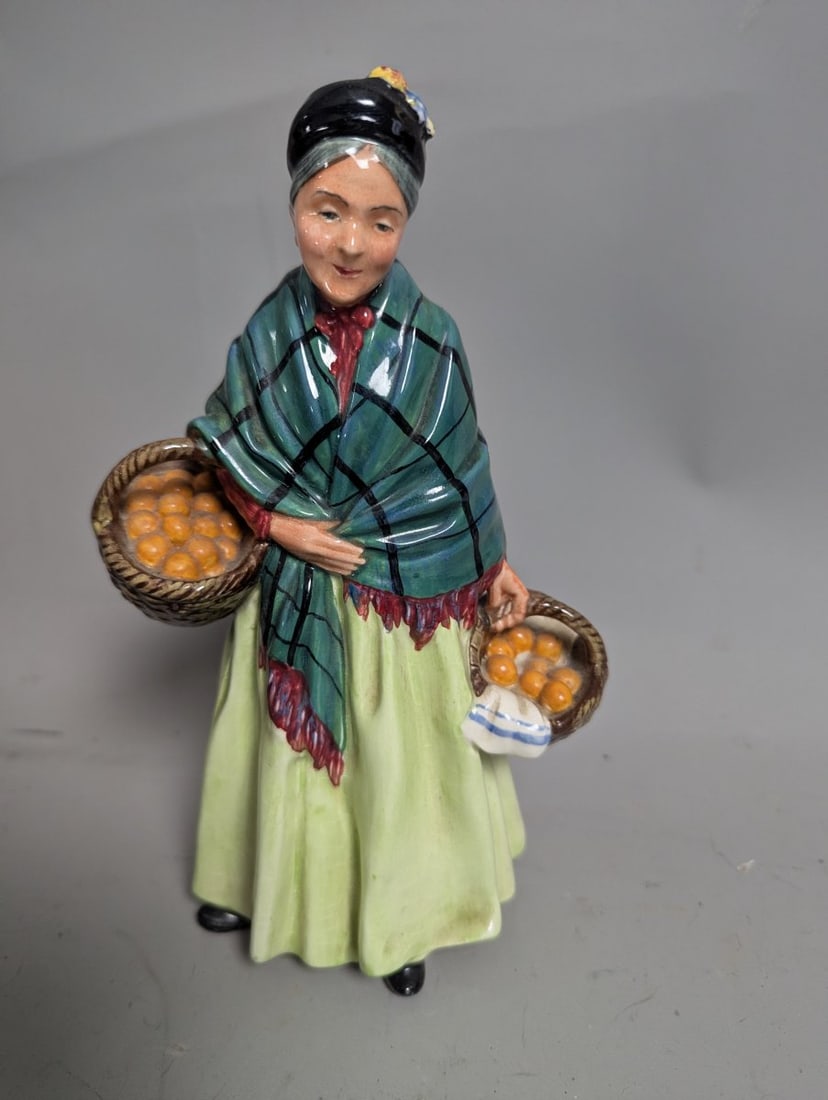 Royal Doulton Character Figurines Collection Street Vendors Nostalgic English Life - 8