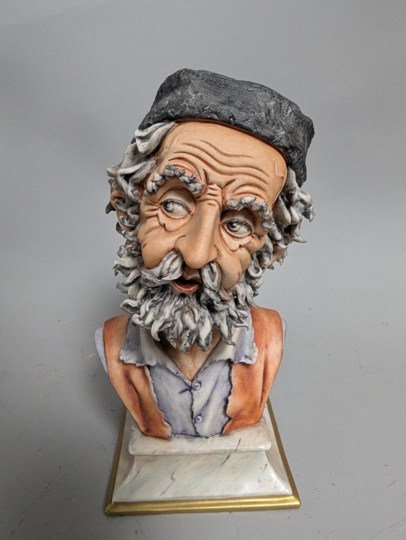 Lot of 7 Italian Pottery Figurines Capodimonte Bruno Merli Agostinelli Pucci - 4