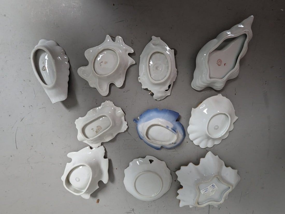 Vintage Ceramic Ashtray Collection Pipe Rests Decorative Souvenir Ware 10 Pieces - 13