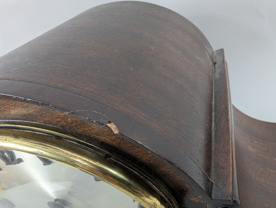 Celebrate Westminster-Trinity Chime Mantel Clock with Key and Pendulum - 4