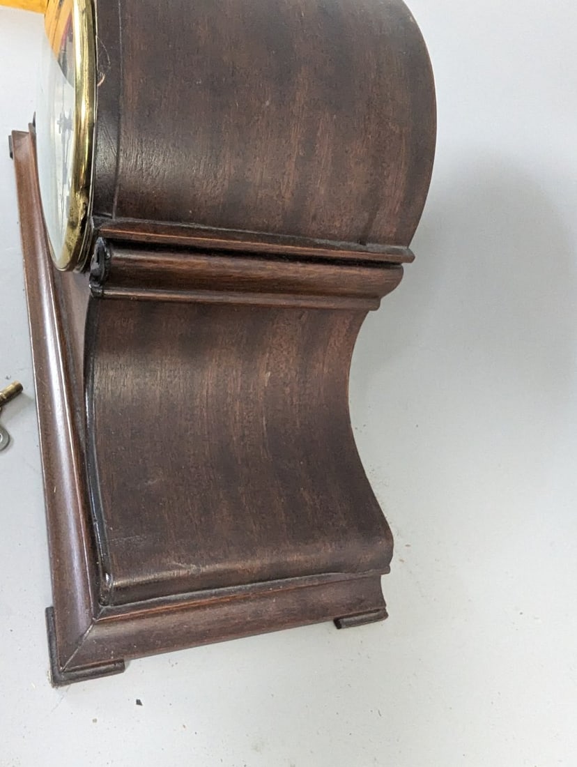 Celebrate Westminster-Trinity Chime Mantel Clock with Key and Pendulum - 5