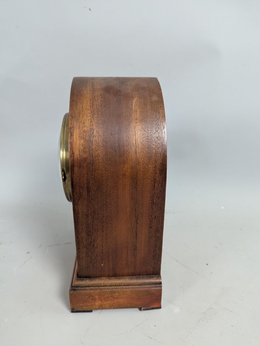 Wm L Gilbert Clock Co No 203 Gothic Mantel Clock Original Pendulum Antique Timepiece - 5