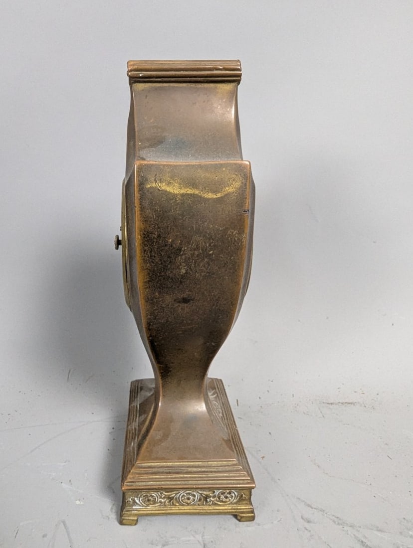 Jennings Brothers Art Nouveau Mantel Clock JB 1278 Vintage Decorative Timepiece - 3