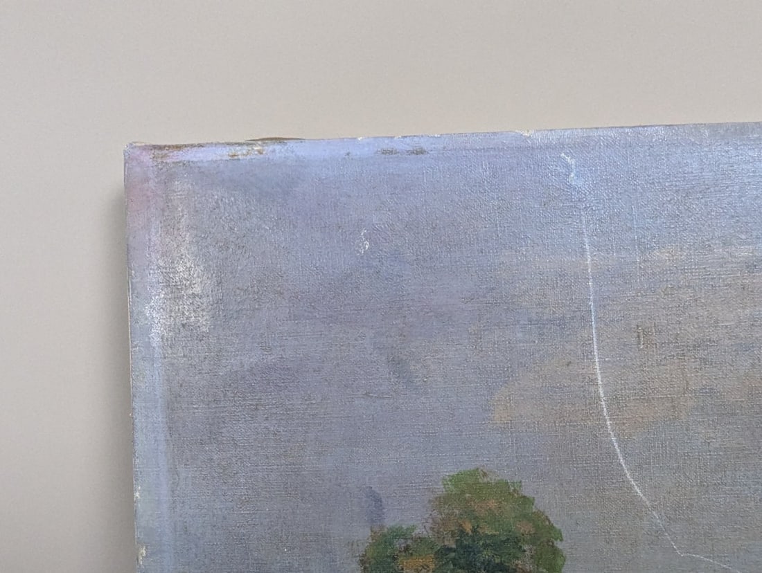 Charles Orville Engel Impressionist Landscape Oil Painting Rare Find - 10
