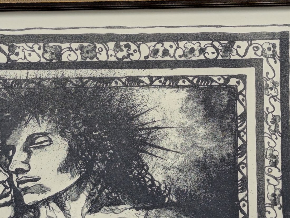 Lorraine Slampah Limited Edition Print In the Manner of Giovanni Bellini Framed Artwork - 4