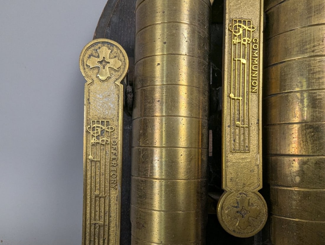 Antique J.C. Deagan Altar Gong Chime Unique Collectible Church Decor Musical Instrument - 2