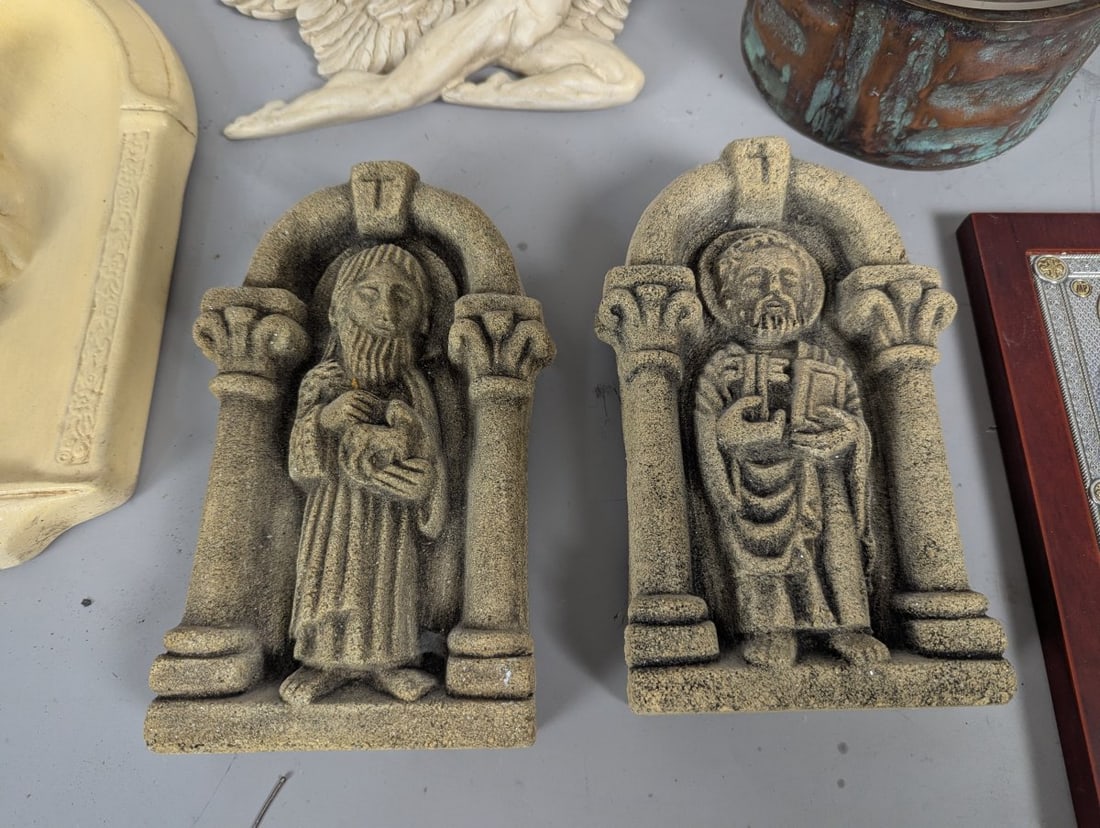 Antique Traveling Chalice Case Unique Design Collectible Religious Artifact - 8