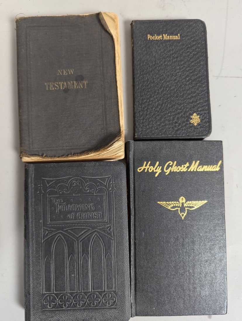 Lot of 16 Vintage Christian Catholic Religious Books Prayer Missals Bibles Collections - 4