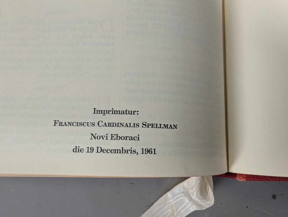 Missale Romanum 1962 Edition Benziger Brothers Altar Missal Traditional Latin Mass - 7