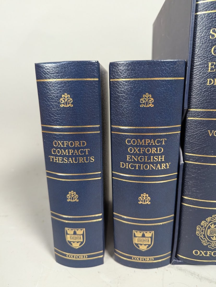 Shorter Oxford English Dictionary Sixth Edition Deluxe 4-Volume Boxed Set - 3