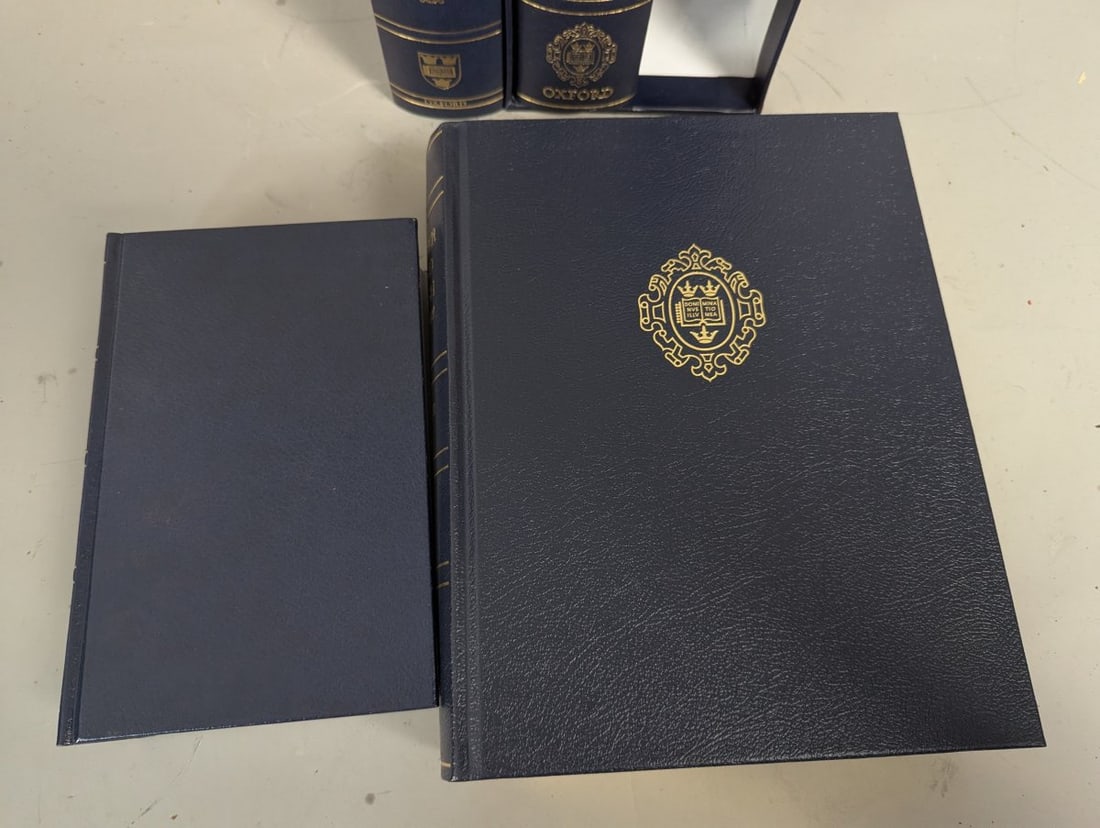 Shorter Oxford English Dictionary Sixth Edition Deluxe 4-Volume Boxed Set - 5