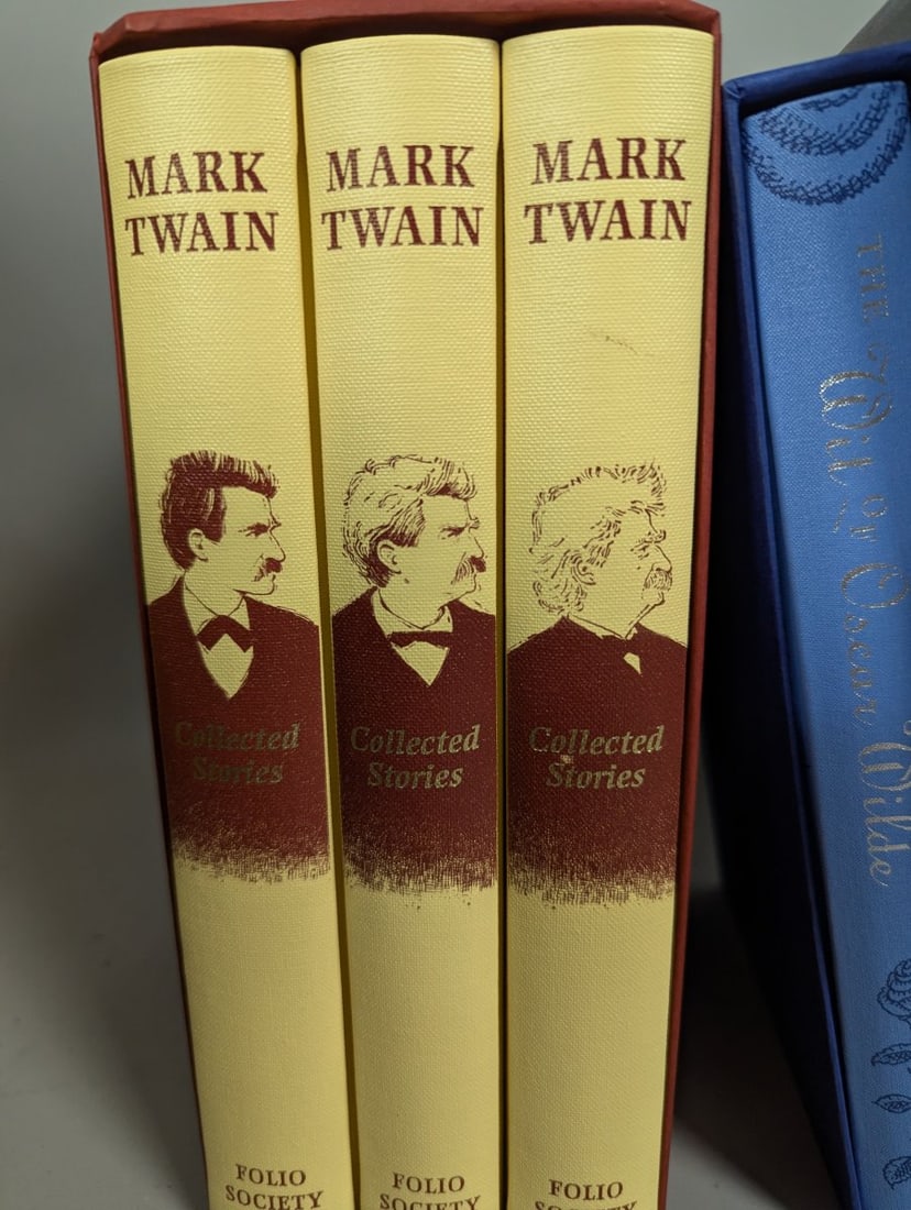 Folio Society Book Collection Mark Twain Oscar Wilde Marx Brothers John Keats - 2