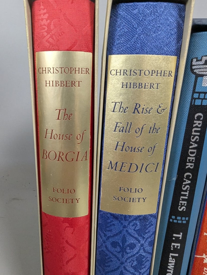 Collection of 14 Folio Society History Books with Slipcases - High Quality Editions - 2