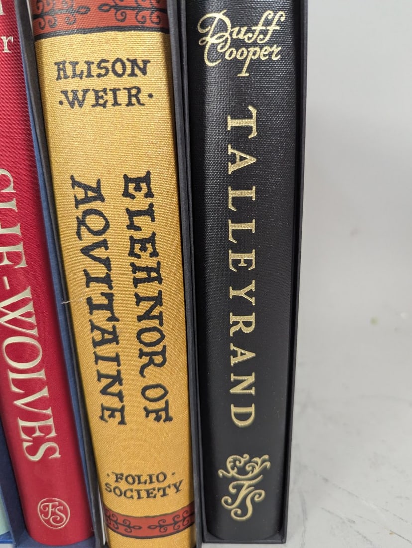 Folio Society Collection of Six Distinct Illustrated Books with Slipcases - 2