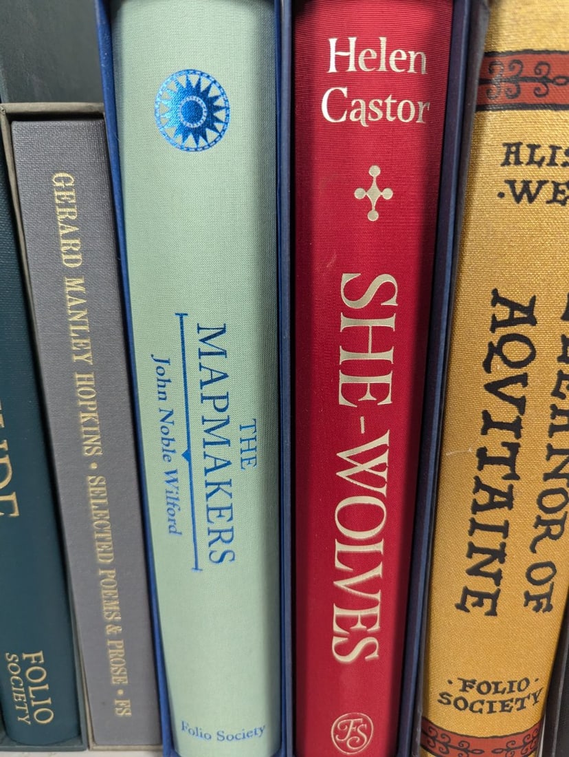 Folio Society Collection of Six Distinct Illustrated Books with Slipcases - 3