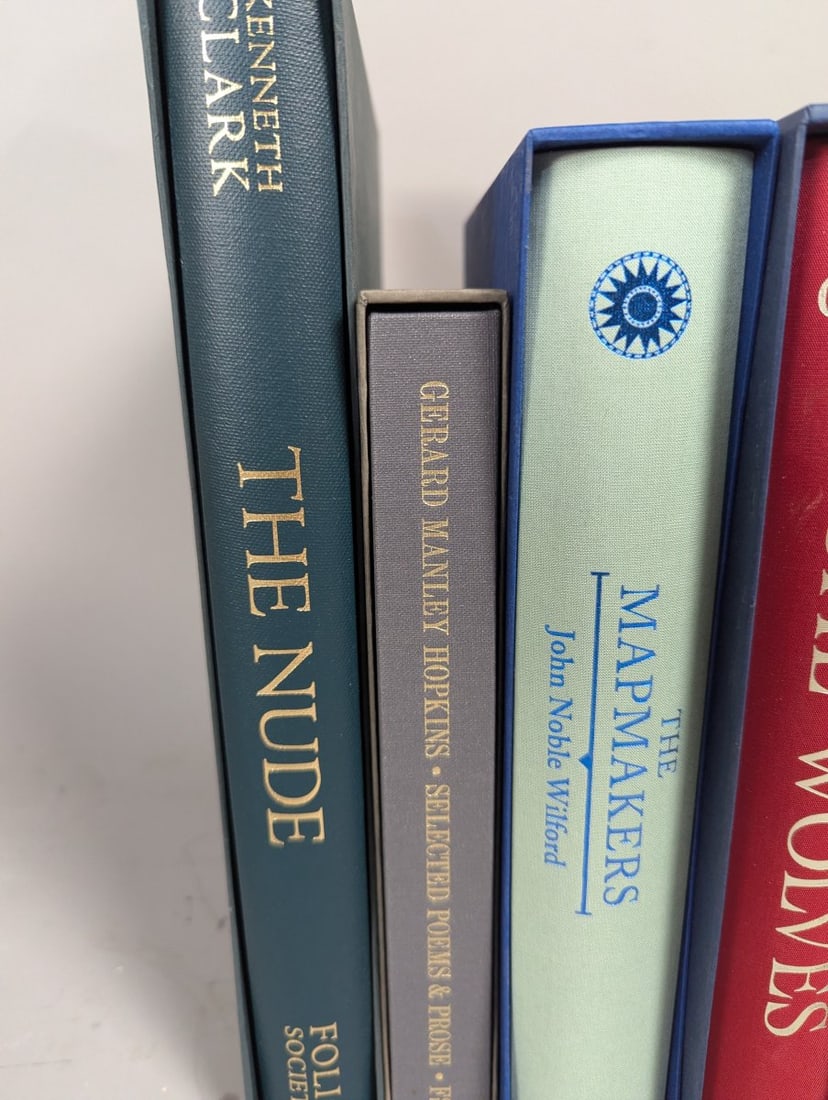 Folio Society Collection of Six Distinct Illustrated Books with Slipcases - 4