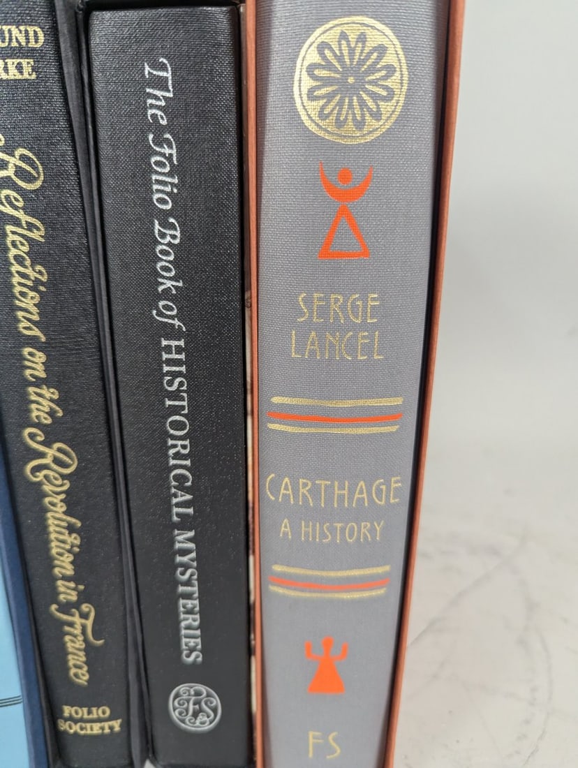 Folio Society Collection of Historical Non-Fiction Books with Slipcases - 2