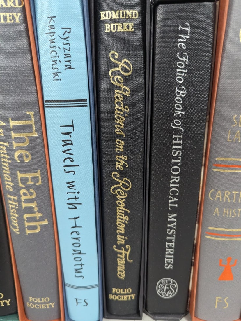 Folio Society Collection of Historical Non-Fiction Books with Slipcases - 3