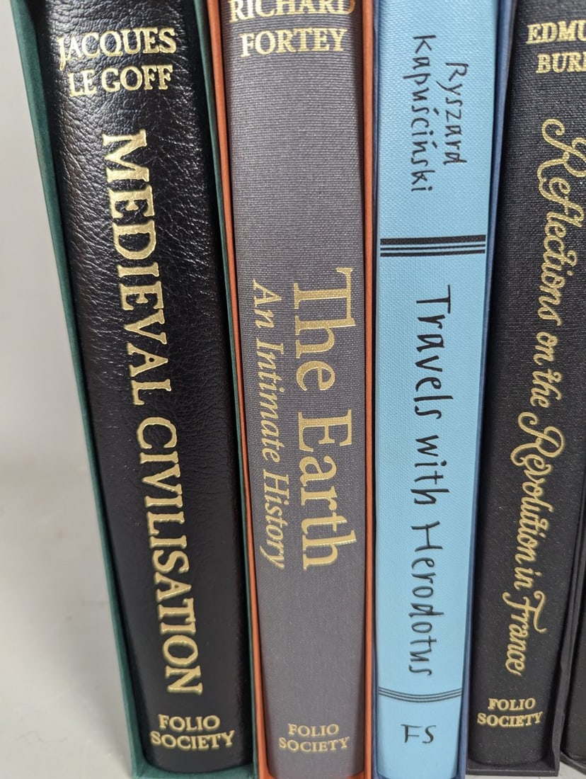 Folio Society Collection of Historical Non-Fiction Books with Slipcases - 4