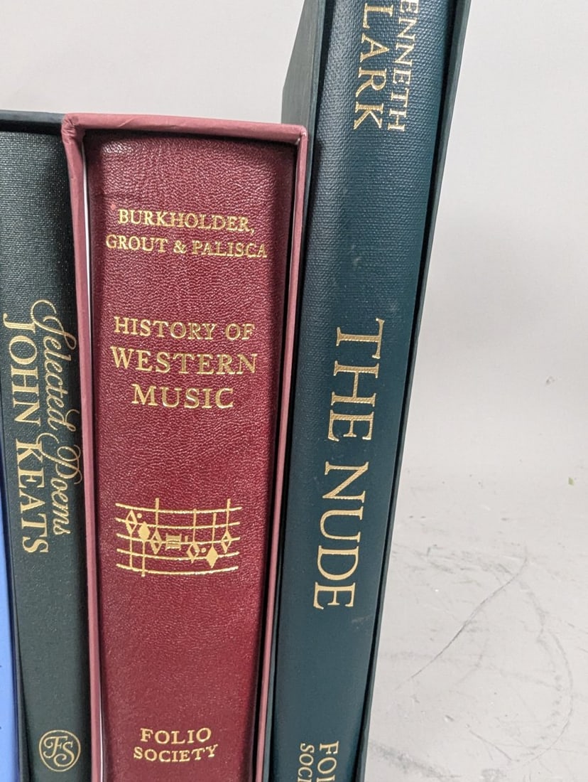 Collection of Folio Society Classics Including The Sun King and The Greek Myths - 2