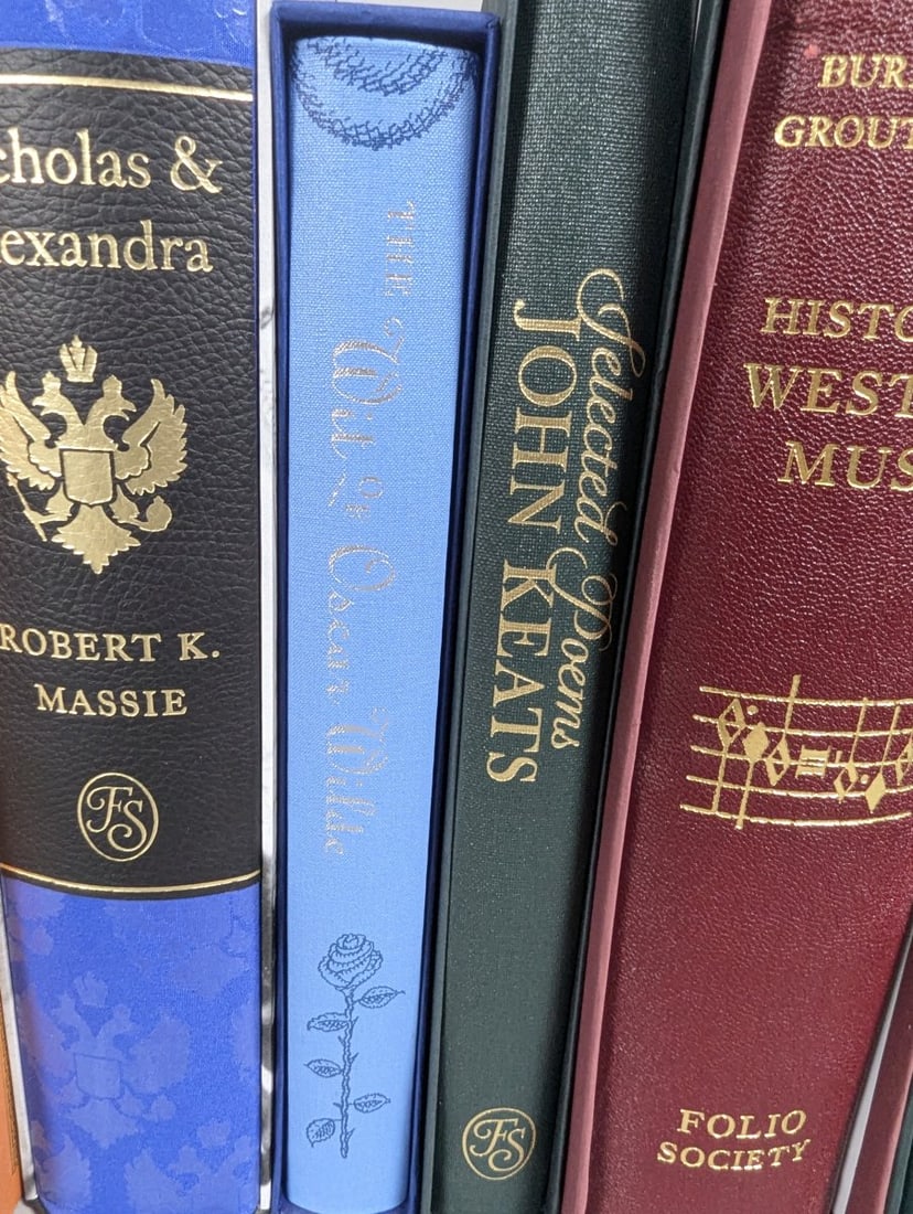 Collection of Folio Society Classics Including The Sun King and The Greek Myths - 3