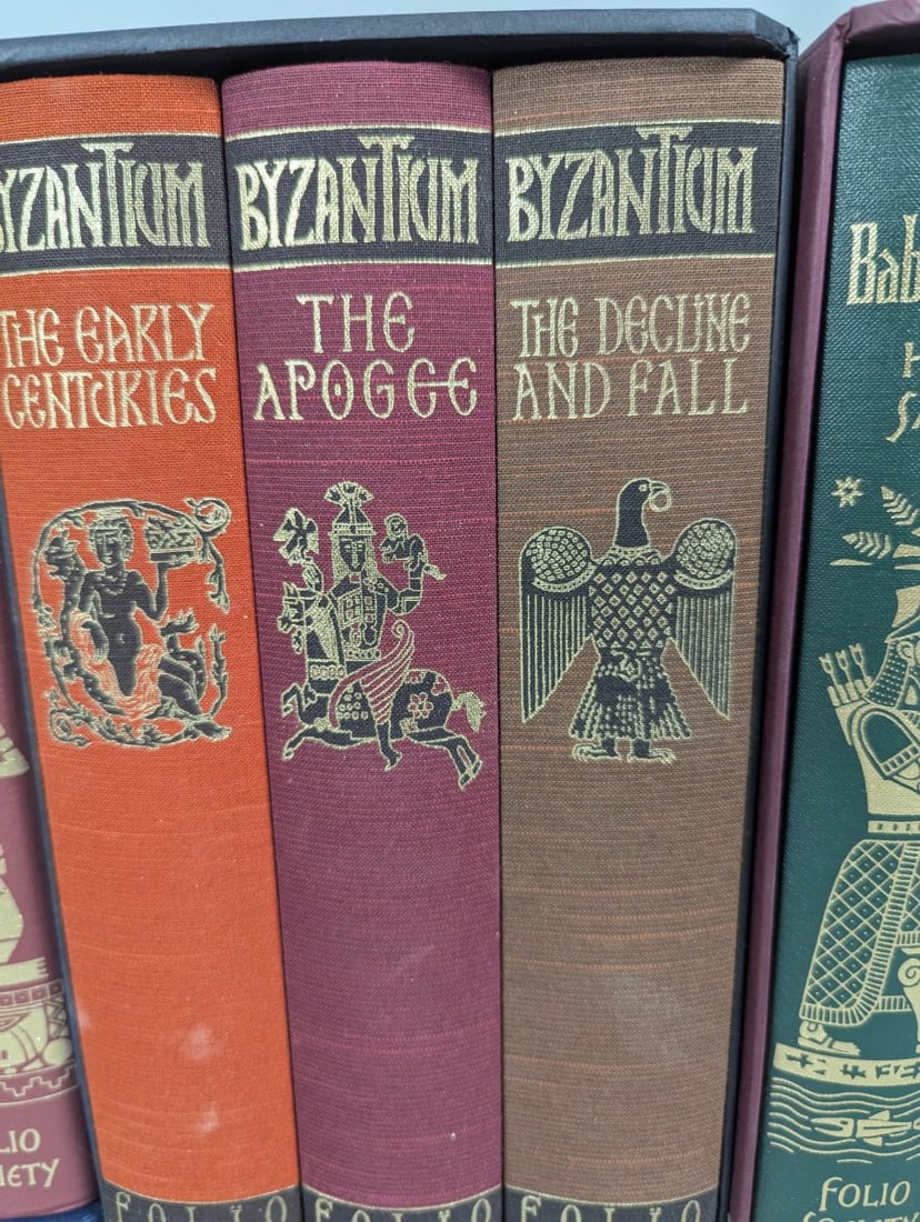 Folio Society Historical Book Sets Empires of Latin America Byzantium Near East Collection - 3