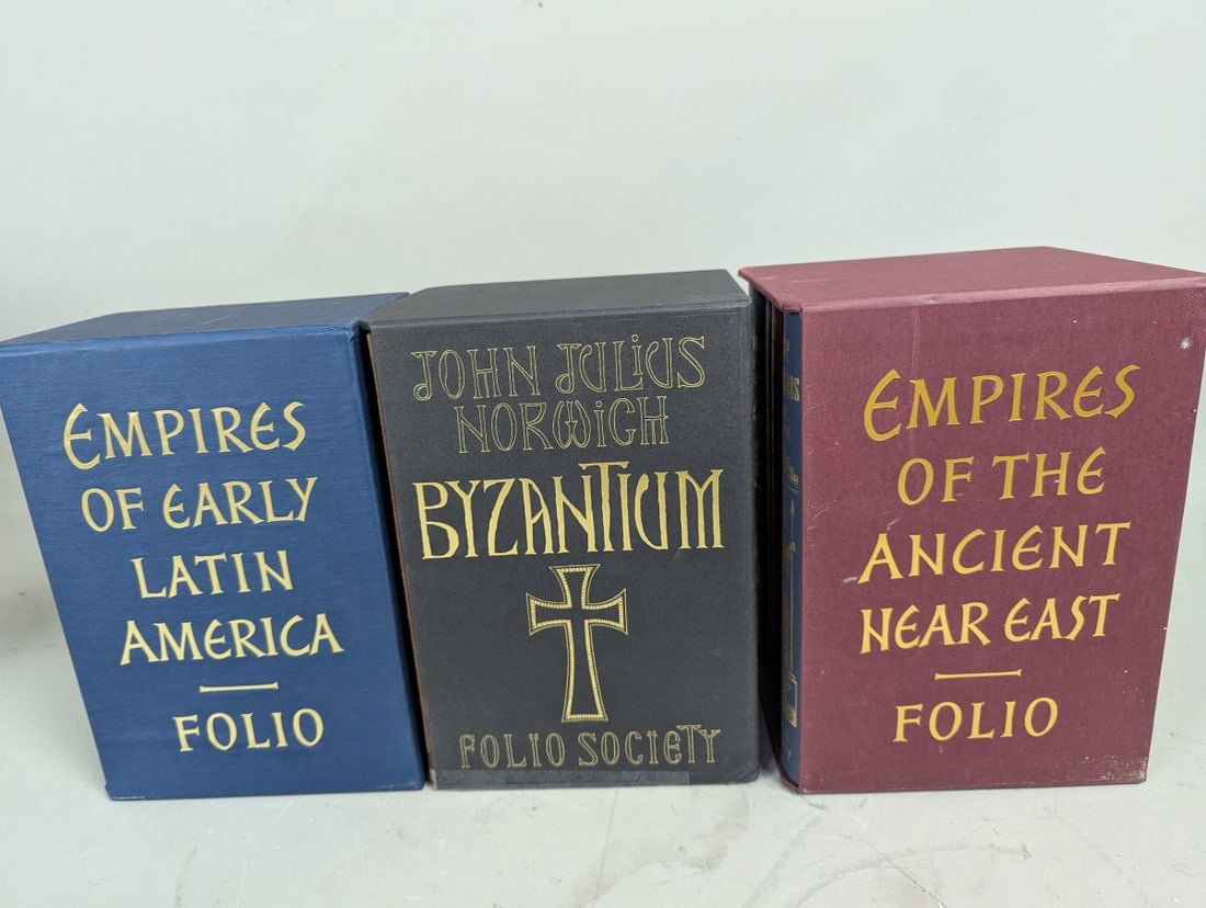Folio Society Historical Book Sets Empires of Latin America Byzantium Near East Collection - 5