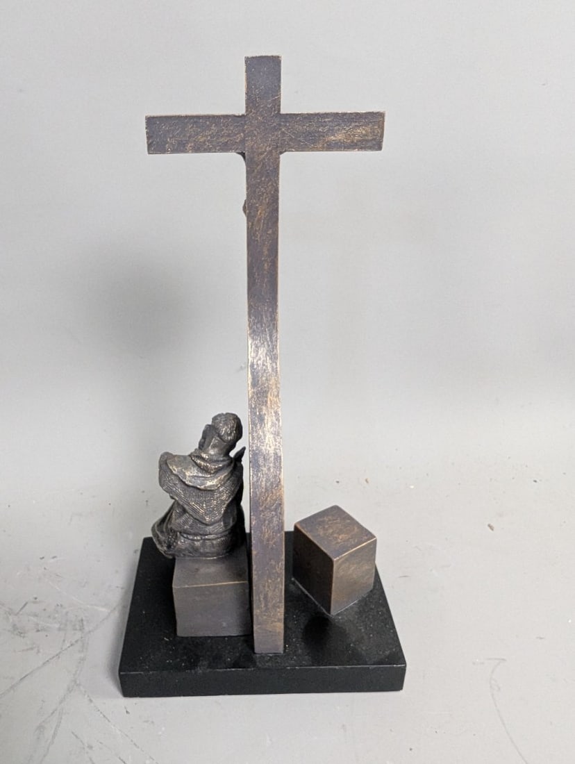 I Absolve You Sculpture by Timothy P Schmalz Modern Religious Art Collectible - 5