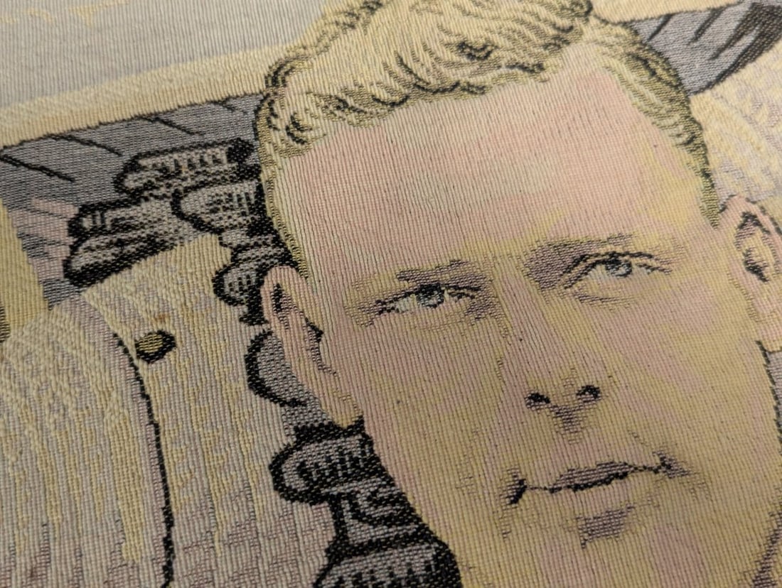 Circa 1927 Charles Lindbergh Spirit of St. Louis Commemorative Woven Tapestry - 5