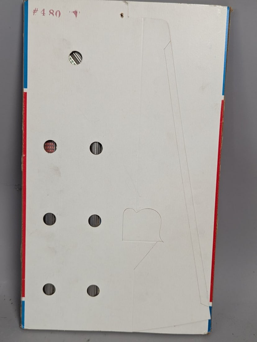 Vintage Nano Windproof Lighter Store Display Card with Colorful NOS Lighters - 6