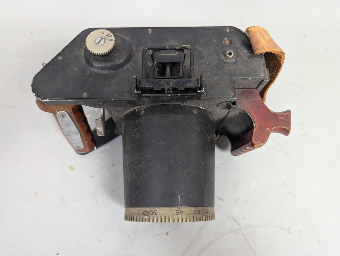 WWII Japanese Type 99 Gun Camera with Konishiroku Hexar Lens Military Collectible - 2