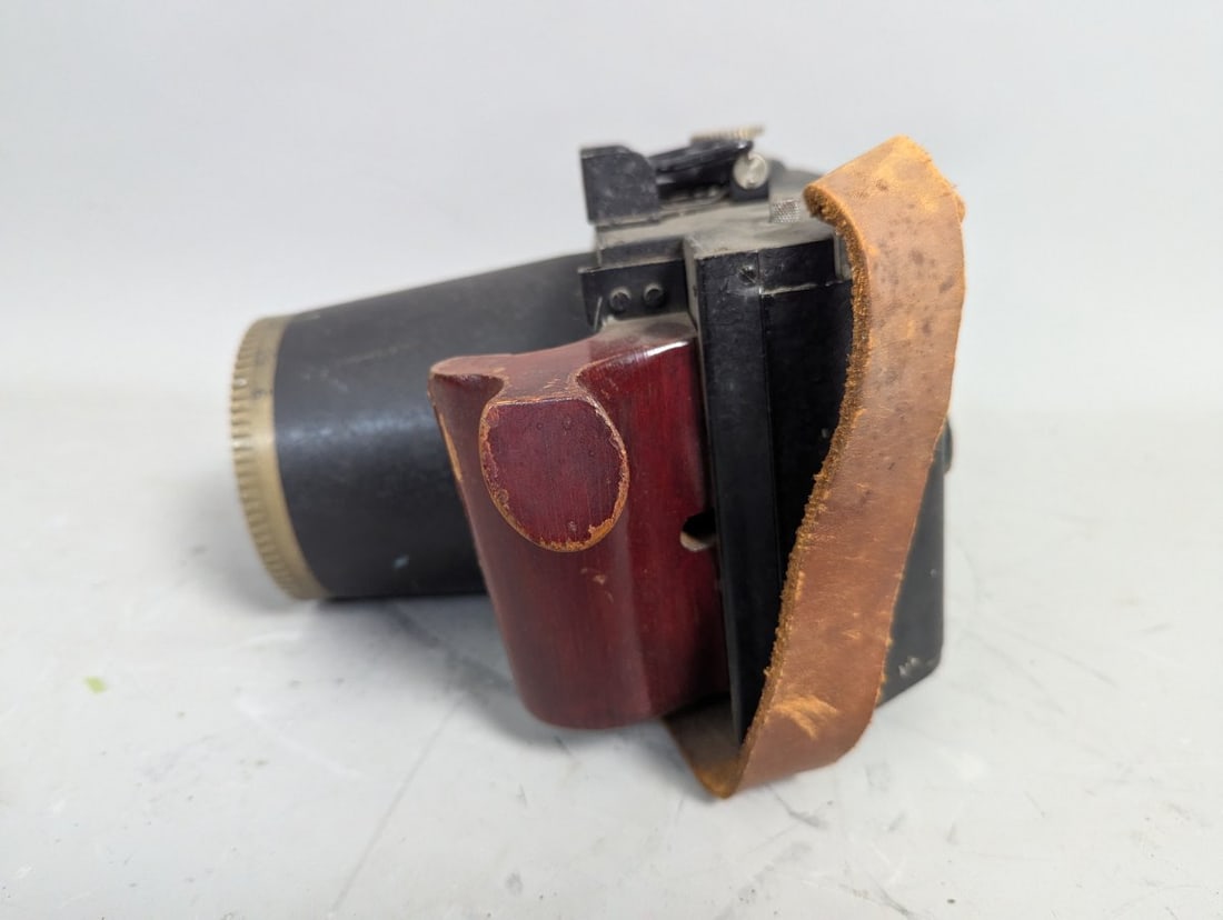 WWII Japanese Type 99 Gun Camera with Konishiroku Hexar Lens Military Collectible - 3