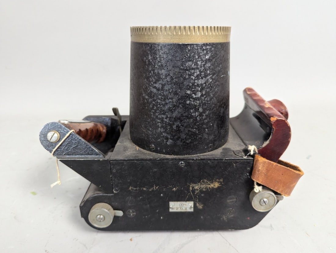 WWII Japanese Type 99 Gun Camera with Konishiroku Hexar Lens Military Collectible - 6