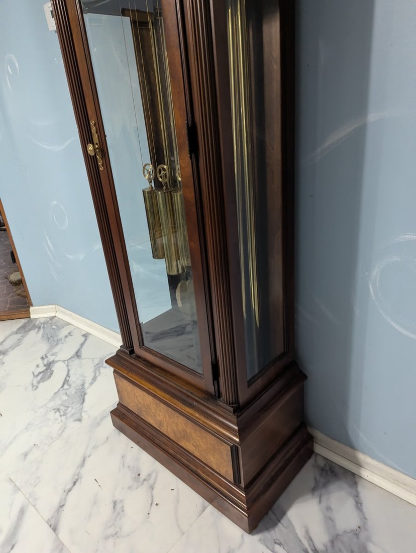 Howard Miller Grandfather Clock Model 610-199 Classic Triple Chime with Pendulum - 10