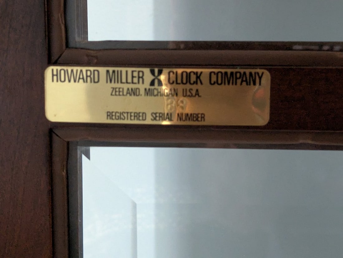 Howard Miller Grandfather Clock Model 610-199 Classic Triple Chime with Pendulum - 14