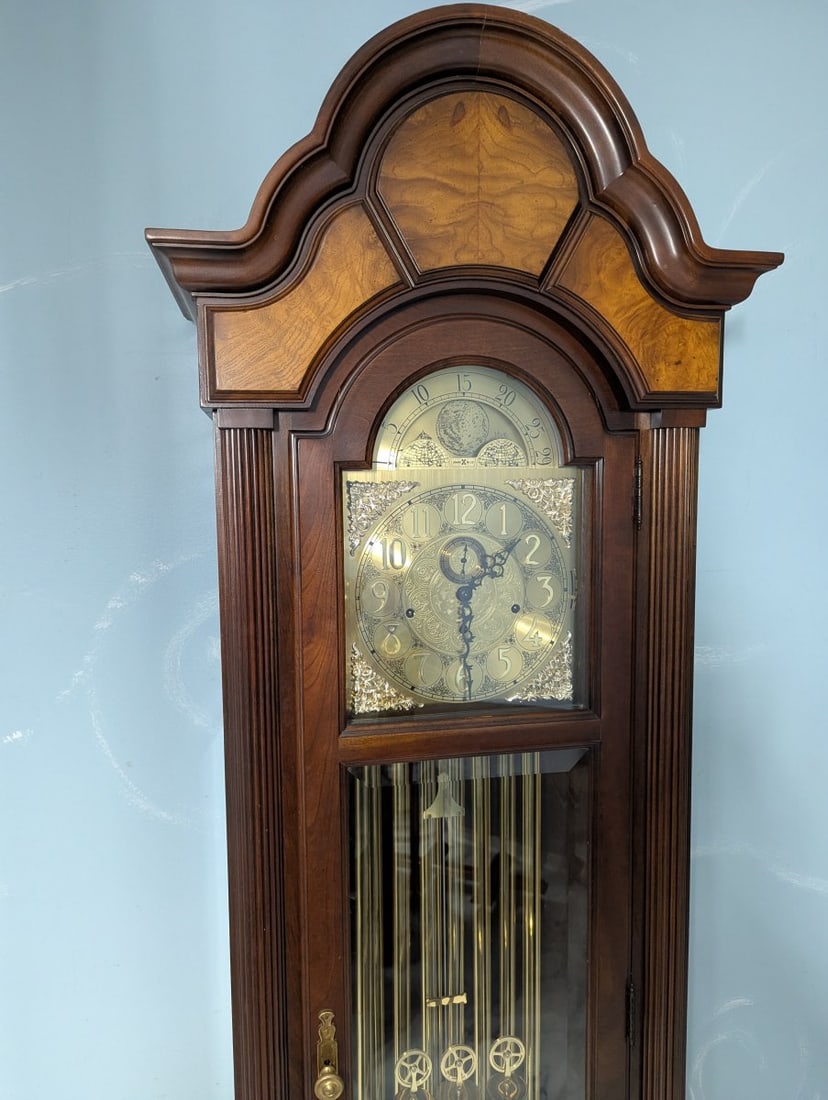 Howard Miller Grandfather Clock Model 610-199 Classic Triple Chime with Pendulum - 2