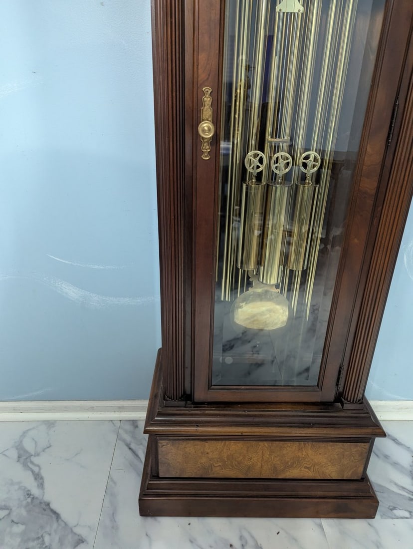 Howard Miller Grandfather Clock Model 610-199 Classic Triple Chime with Pendulum - 5