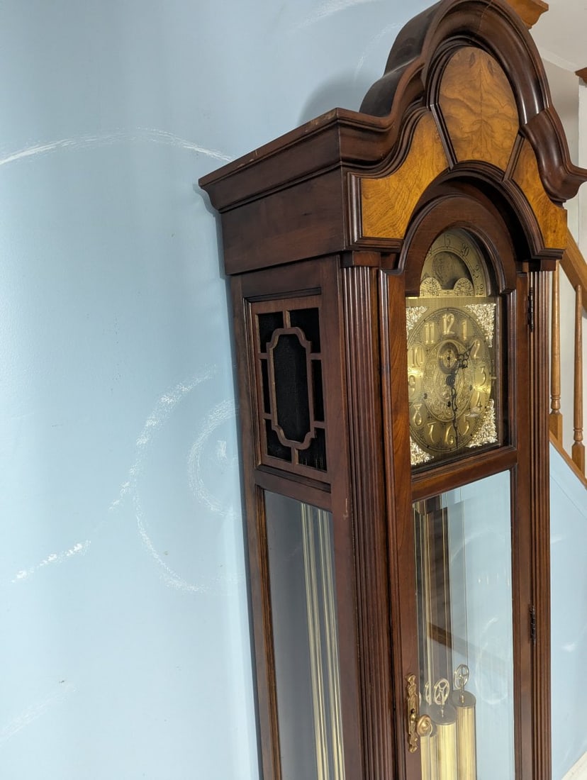 Howard Miller Grandfather Clock Model 610-199 Classic Triple Chime with Pendulum - 6
