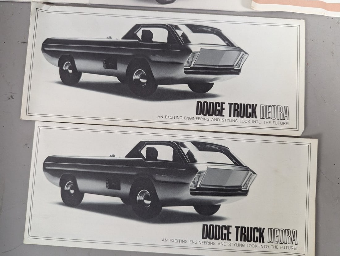 Vintage Concept Car Brochures Collection Lot of 15 Americana Retro Design 50s 60s - 7