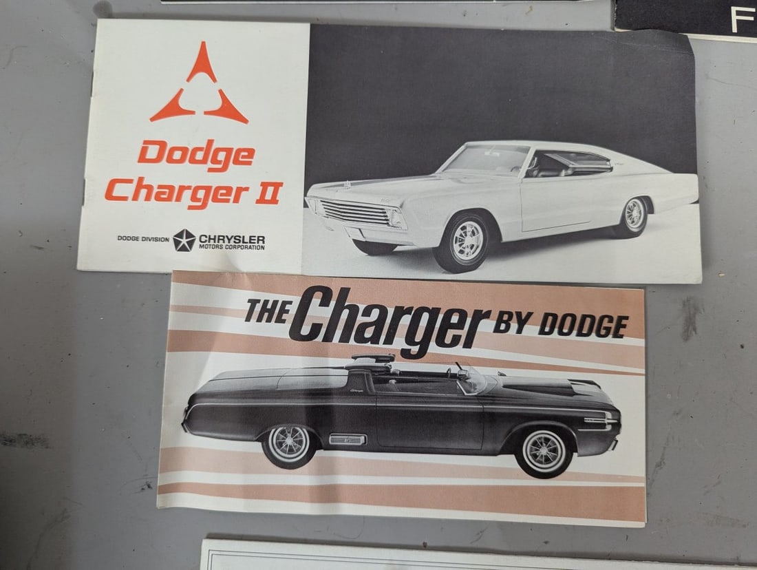 Vintage Concept Car Brochures Collection Lot of 15 Americana Retro Design 50s 60s - 8