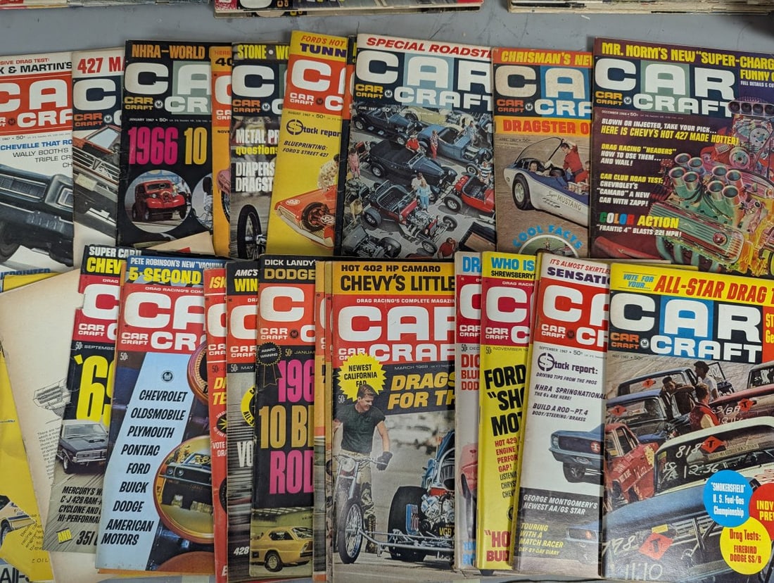 Lot of 96 Vintage Car Craft Issues from 1959-1969 - 4