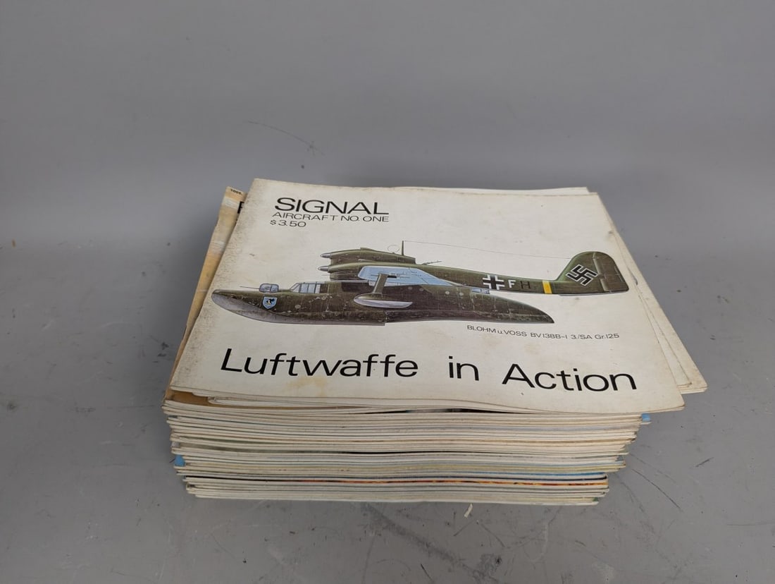 Squadron/Signal Publications Aircraft in Action Book Collection 1-36, 40, 41, 43: **Important** Please read below description on how to avoid high shipping costs. Explore the world of military aviation with this extensive 'Aircraft in Action' book collection by Squadron/Signal Publ