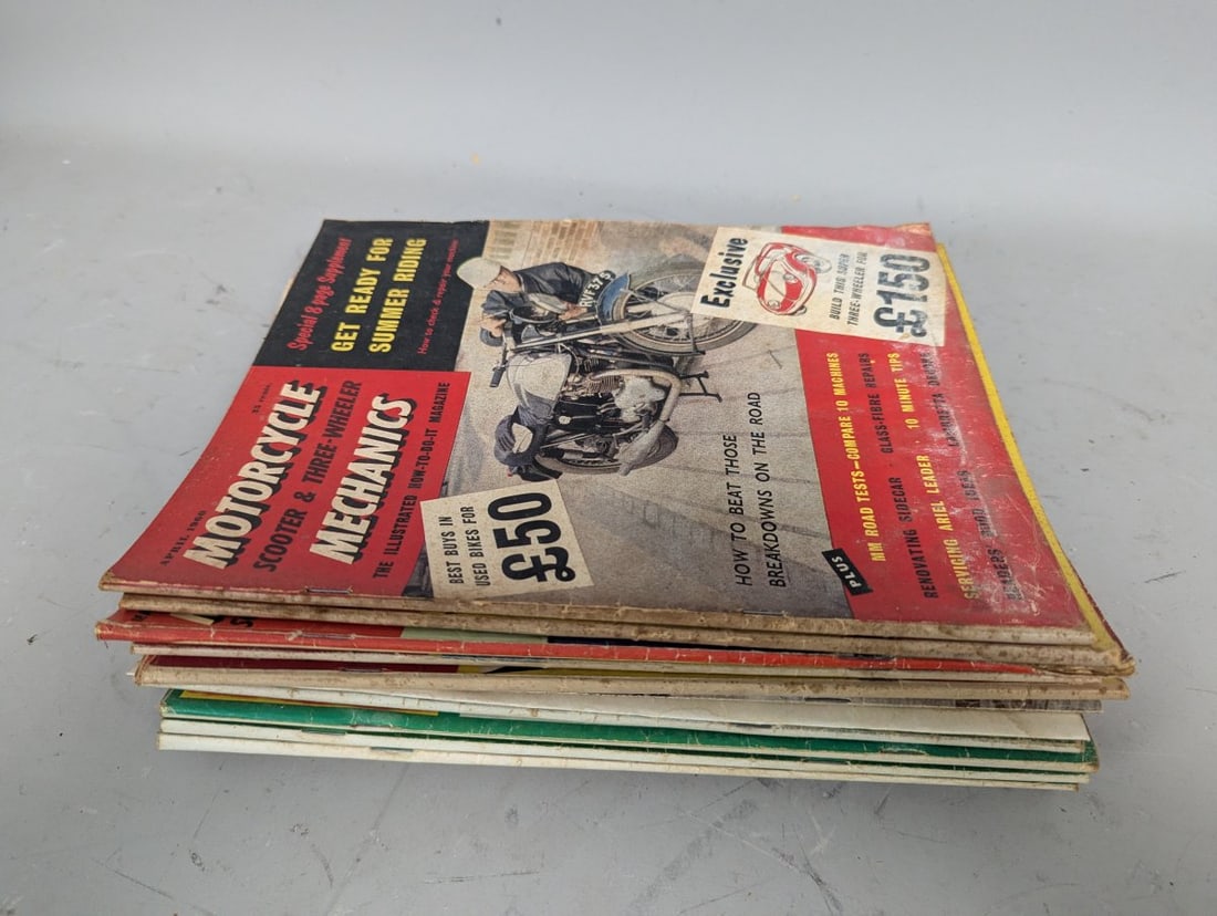 Lot of Vintage Motorcycle Mechanics Magazines by Mercury House Publications Ltd: **Important** Please read below description on how to avoid high shipping costs. Explore this unique collection of 28 used 'Motorcycle Mechanics' magazines from Mercury House Publications Ltd.