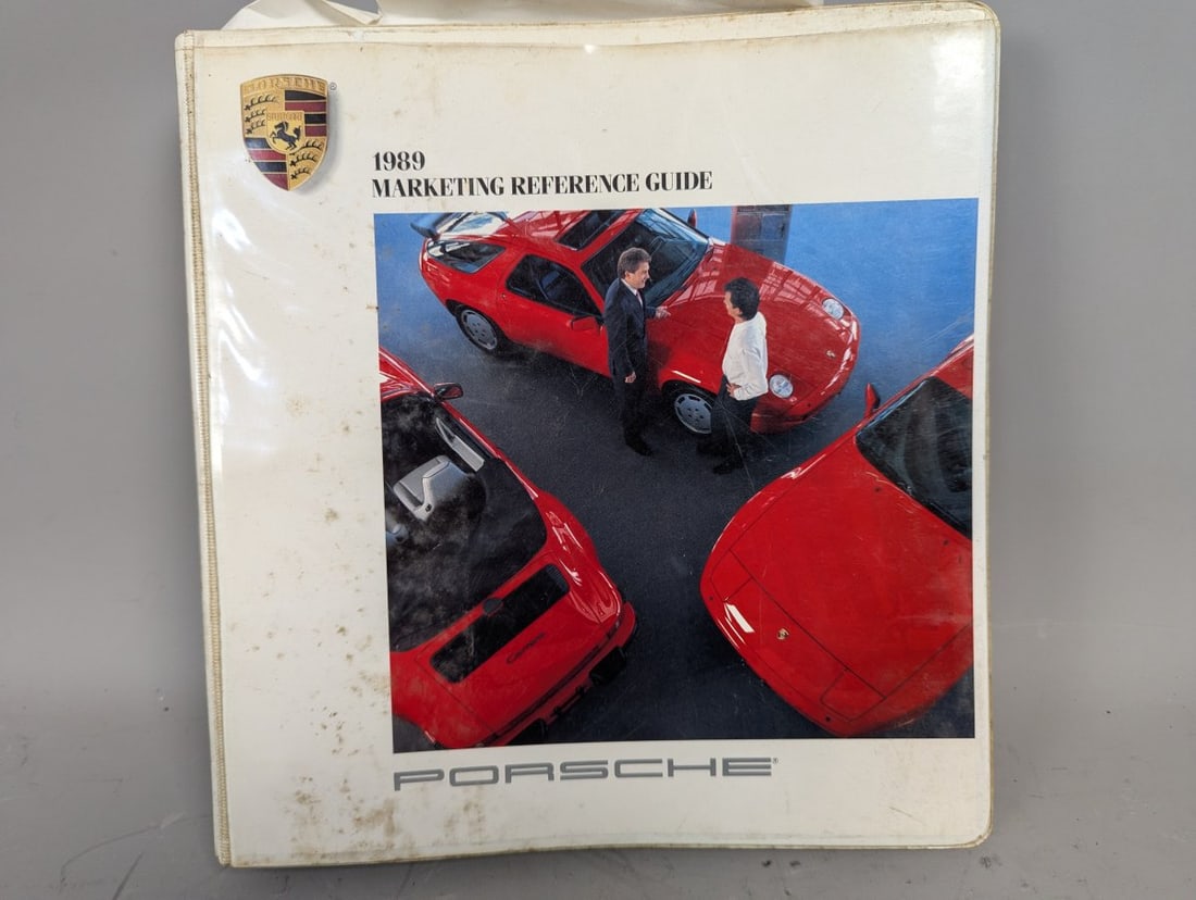 1989 Porsche Marketing Reference Guide Dealer Binder Sales Training 911 928 944 Turbo: **Important** Please read below description on how to avoid high shipping costs. Discover a rare piece of Porsche history with this 1989 Porsche Marketing Reference Guide. This official dealer-only