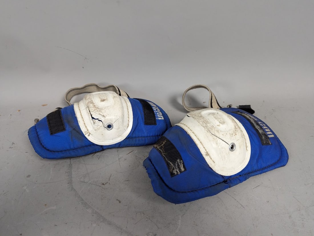 Vintage Norcon Hockey Knee Pads Pair Old School Collectible Gear 1970s-80s - 3